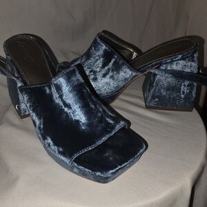 Circus by Sam Edelman Blue Velvet Mules
